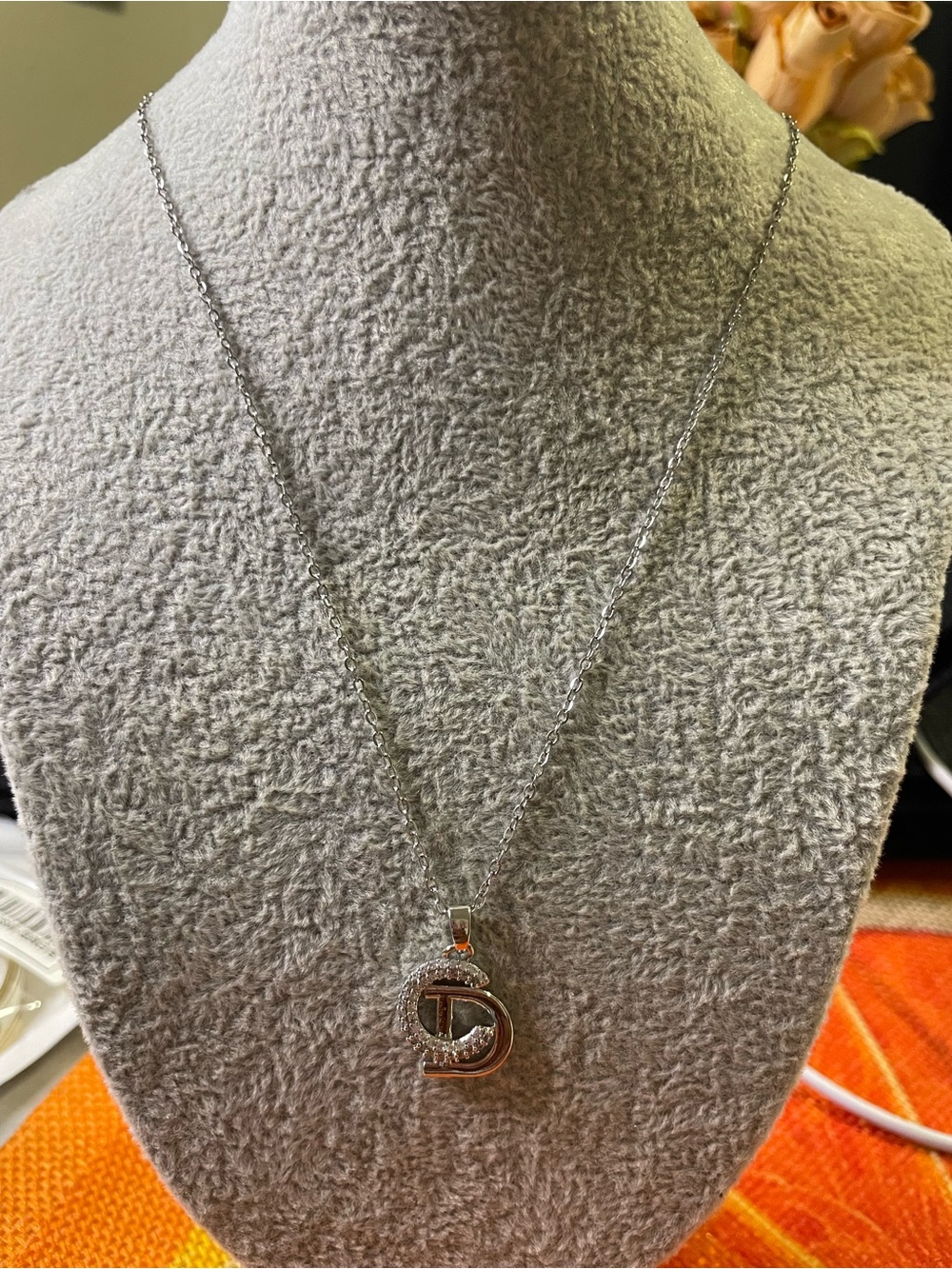 CD necklace
